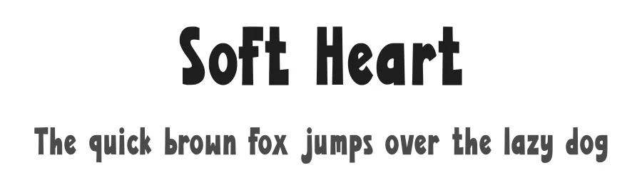 Soft Heart by SiapGraph Studio — Display Font