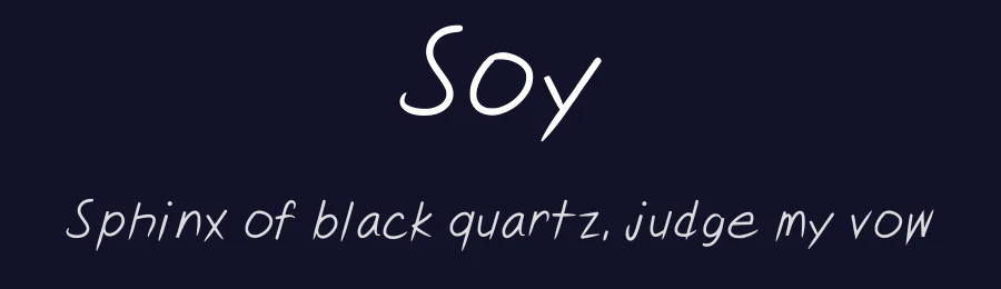 Soy — Script Handwritten Font — thumbnail 2