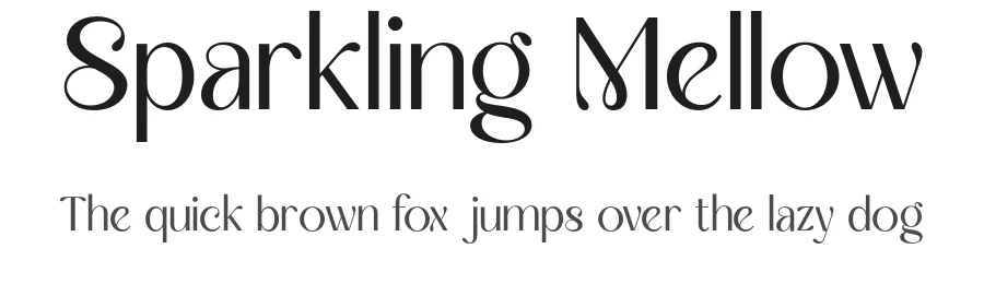 Sparkling Mellow by Say Studio — Sans Serif Font