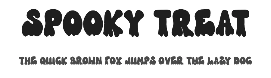 Spooky Treat by Dharmas Studio — Script Handwritten Font