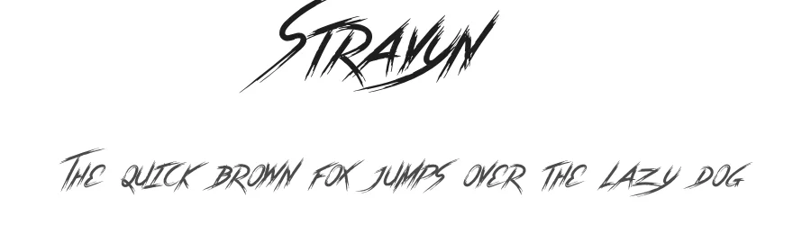 Stravyn by NDNL Studio — Script Handwritten Font
