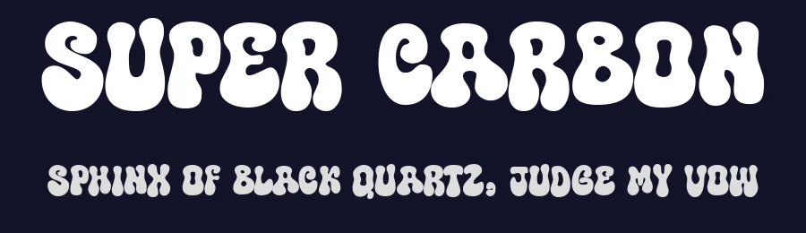 Super Carbon — Script Handwritten Font — thumbnail 2