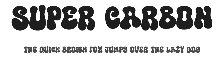 Super Carbon — Script Handwritten Font