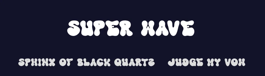 Super Wave by Pandeka Studio — Display Font — thumbnail 2