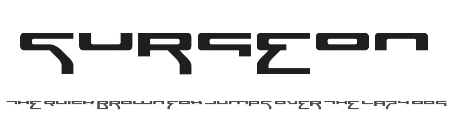 Surgeon by Adam Rucki β Display Font