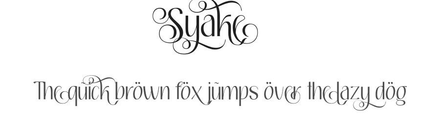 Syake by Ekayasa | Authentype — Sans Serif Font