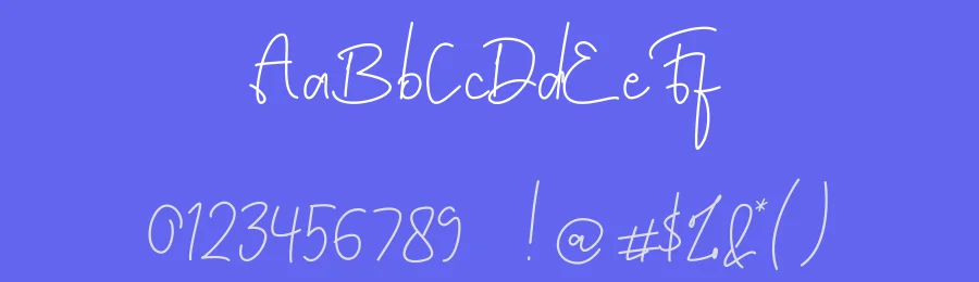 Sympathizing — Script Handwritten Font — thumbnail 3