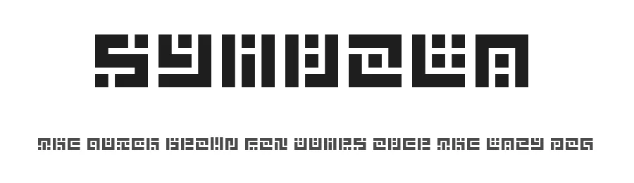 Symvola by Aleksandr Savenkov — Display Font