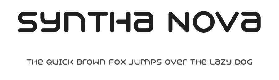 Syntha Nova by Ivan Filipov, neogrey creative — Display Font