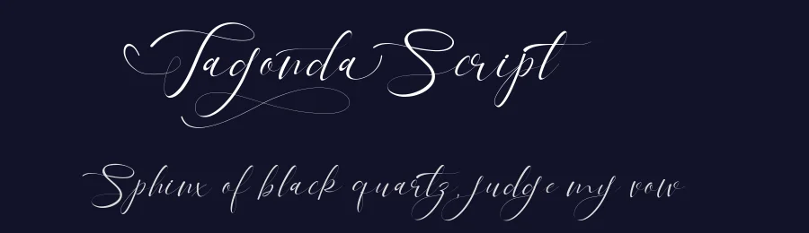 Tagonda Script by Gilar Studio — Display Font — thumbnail 2
