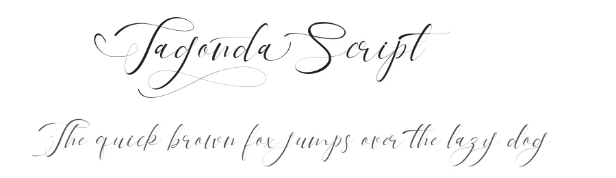 Tagonda Script by Gilar Studio — Display Font