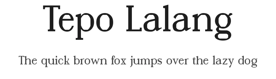 Tepo Lalang