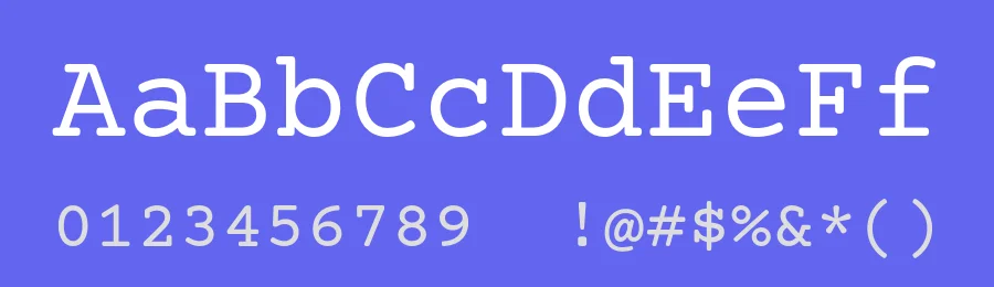 Terminal Land Mono by Adam Newbold — Slab Serif Font — thumbnail 3