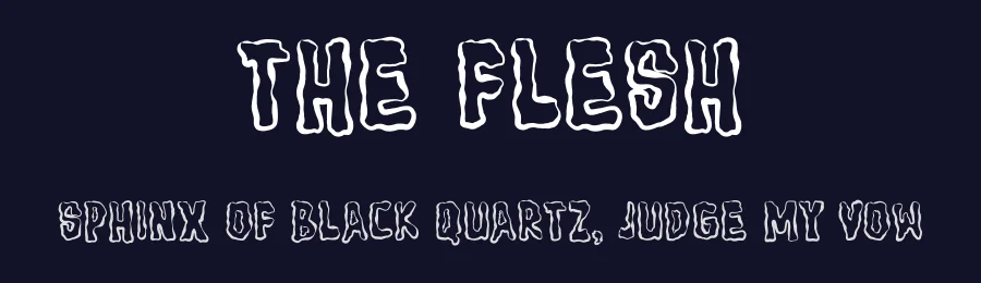 The Flesh by Sahirul — Script Handwritten Font — thumbnail 2