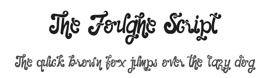 The Foughe Script by Arif Dwi — Script Handwritten Font