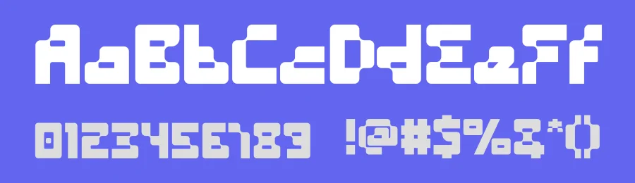 The Glitch by PINISIART TEAM — Display Font — thumbnail 3
