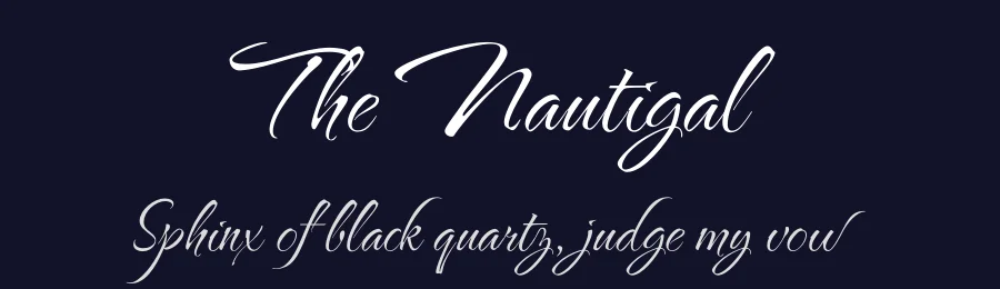 The Nautigal by Robert E. Leuschke — Script Handwritten Font — thumbnail 2