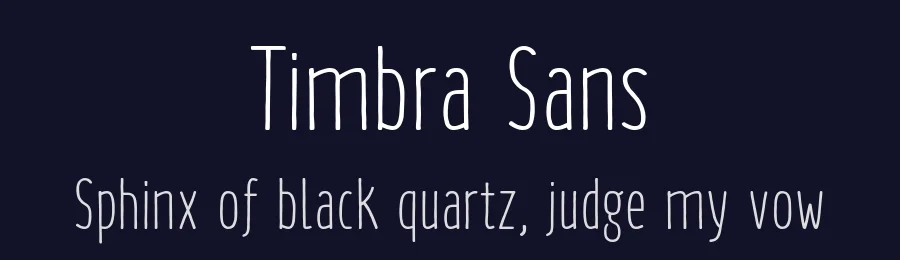 Timbra Sans by Christian Schaarschmidt — Script Handwritten Font — thumbnail 2