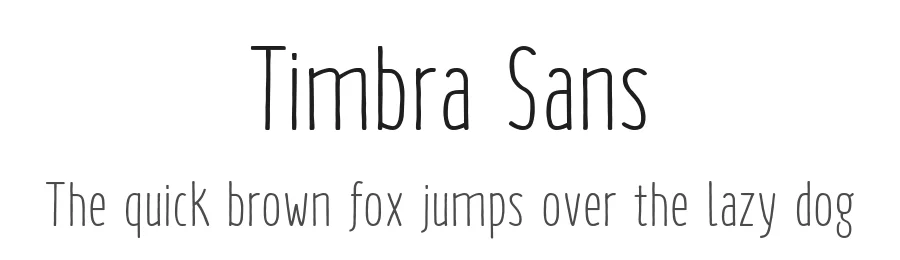 Timbra Sans by Christian Schaarschmidt β Script Handwritten Font