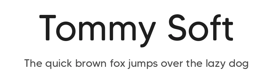 Tommy Soft by MadeType β Sans Serif Font