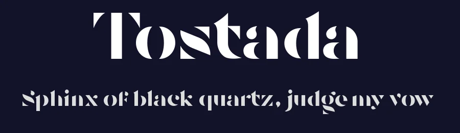 Tostada — Serif Font — thumbnail 2