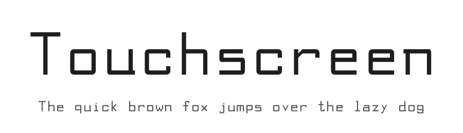 Touchscreen