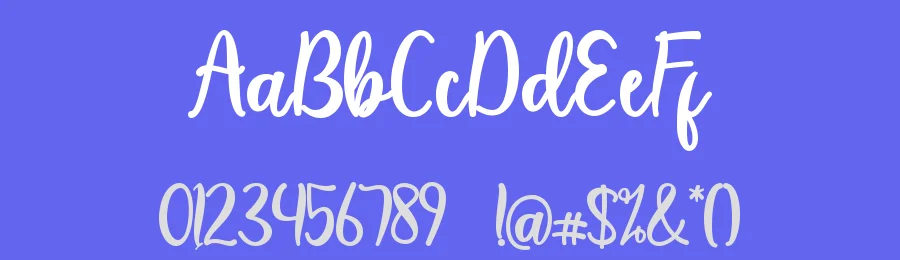 Tropical Sweet by Yoga Letter 2021 (Isroni Yoga Prasetya) — Script Handwritten Font — thumbnail 3