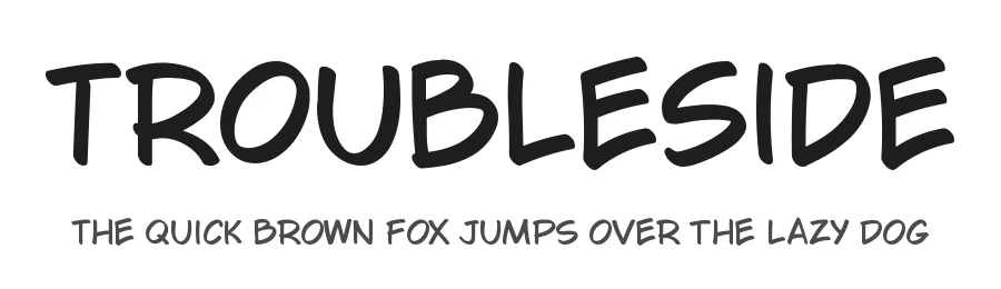 TroubleSide by Koroletov — Script Handwritten Font