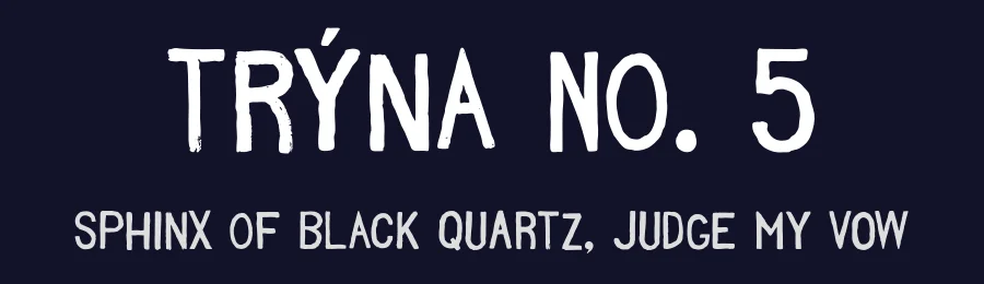 Trýna No. 5 by Rory Harnden — Script Handwritten Font — thumbnail 2