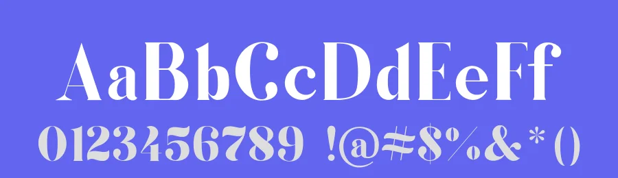 Twenty by Denee Wall — Serif Font — thumbnail 3