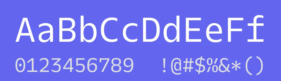 Twilio Sans Mono by Lucas Sharp and Huw Williams — Sans Serif Font — thumbnail 3