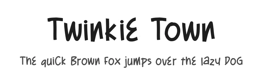 Twinkie Town by Rian Rahardi — Script Handwritten Font