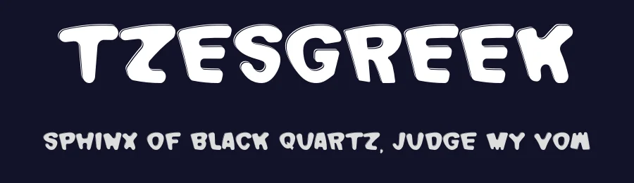 TzesGreek by Christos Lentzaris — Script Handwritten Font — thumbnail 2
