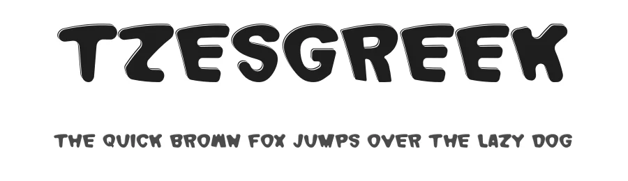 TzesGreek by Christos Lentzaris — Script Handwritten Font
