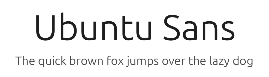Ubuntu Sans by Dalton Maag Ltd — Sans Serif Font