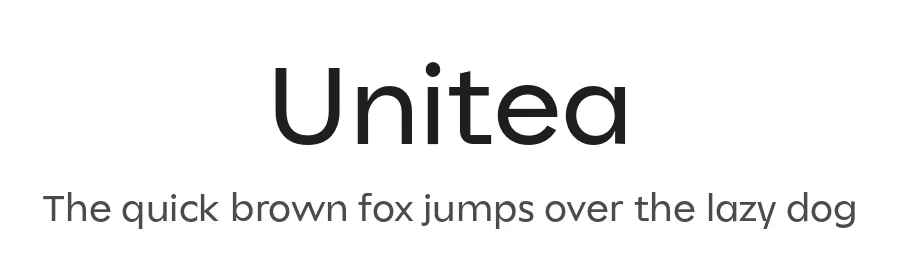 Unitea by By Abdul Artega — Sans Serif Font