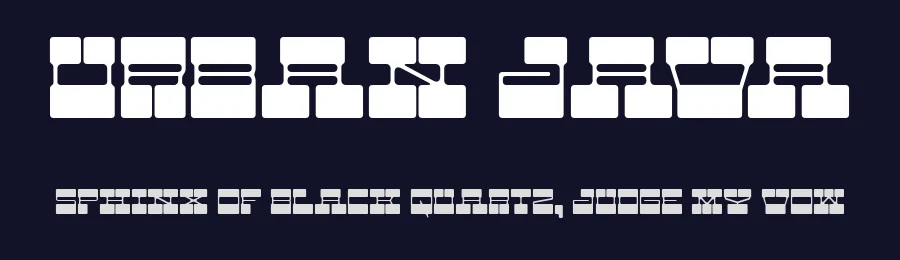Urban Java by Prio Nurokhim Aji — Display Font — thumbnail 2