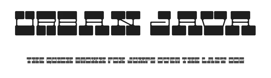 Urban Java by Prio Nurokhim Aji — Display Font