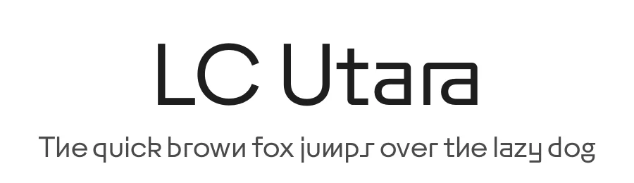 LC Utara by Deni Anggara β Sans Serif Font