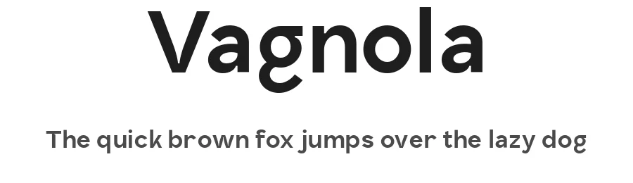 Vagnola by Ragamkata Studio — Sans Serif Font