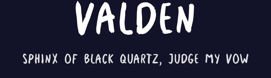 Valden — Script Handwritten Font — thumbnail 2