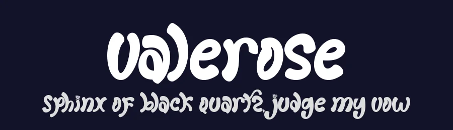 Valerose by Selvia Design 2023 (Selvia Cahya Kusuma Devi) — Script Handwritten Font — thumbnail 2
