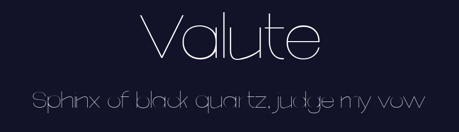 Valute by Authentype — Display Font — thumbnail 2