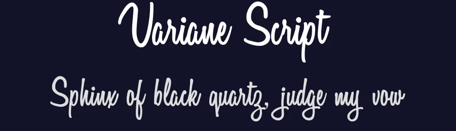 Variane Script by Boy Moch Tomi — Script Handwritten Font — thumbnail 2