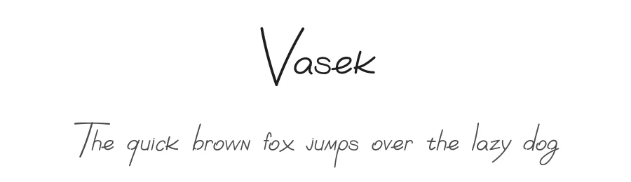 Vasek by Designgsta — Script Handwritten Font