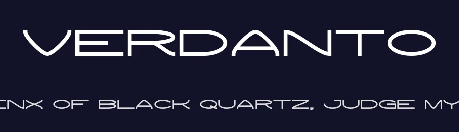 Verdanto by GGBotNet — Display Font — thumbnail 2
