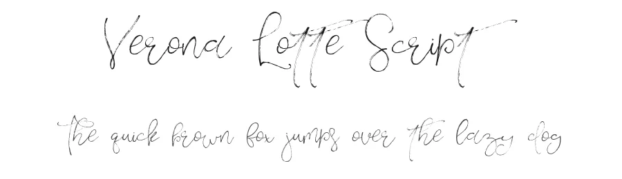 Verona Lotte Script by Yasir Ekinci — Script Handwritten Font