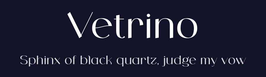 Vetrino by Daniyar Shape — Sans Serif Font — thumbnail 2