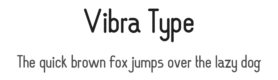 Vibra Type by Calixte Patissier — Display Font