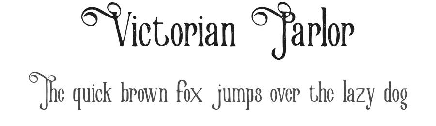 Victorian Parlor by Eric Kurniawan — Serif Font